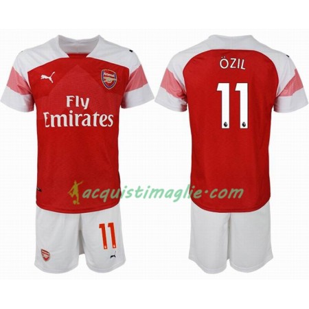 Divisa di Calcio Arsenal OZIL 11 Bambino Prima 2018/2019